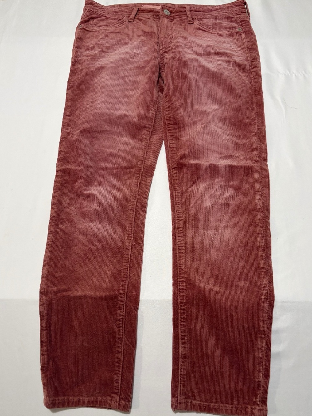 Anthropologie Pilcro Dusty Rose Pink Stretch Corduroy Pants 26